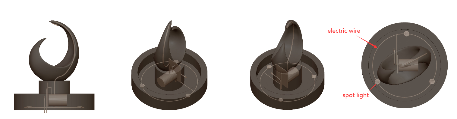 Custom Link for Graeme Laronge of Custom Bronze Fountain Sculpture