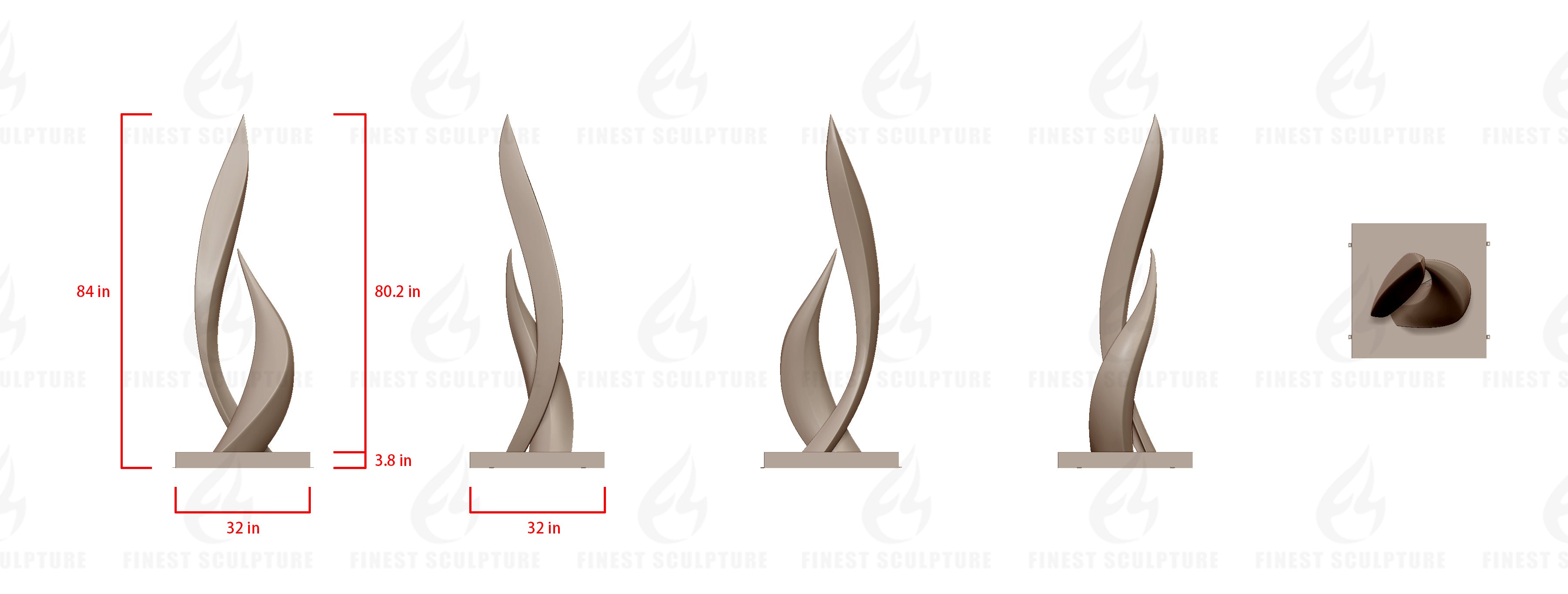 Custom Link for Sule Qazi of Custom Bronze Sculpture