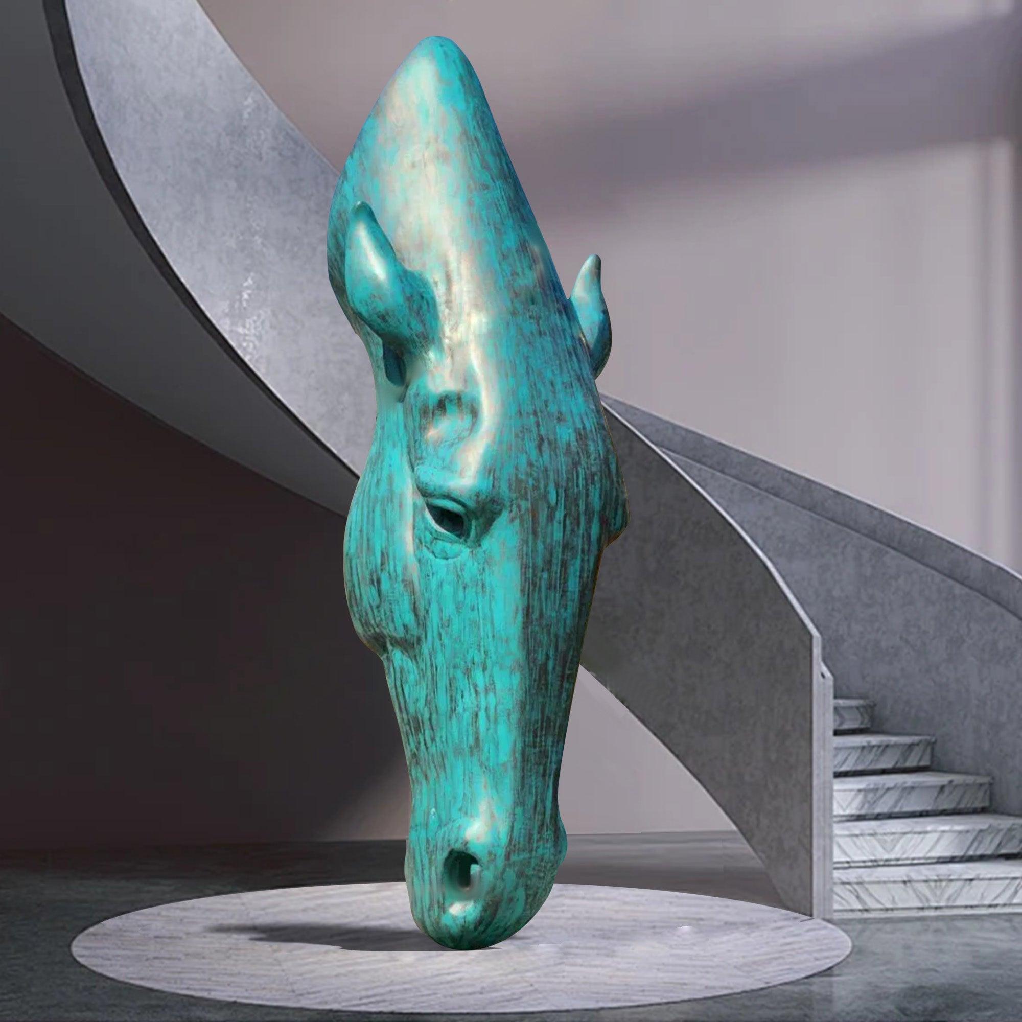 bronze horse statue indoor decoration