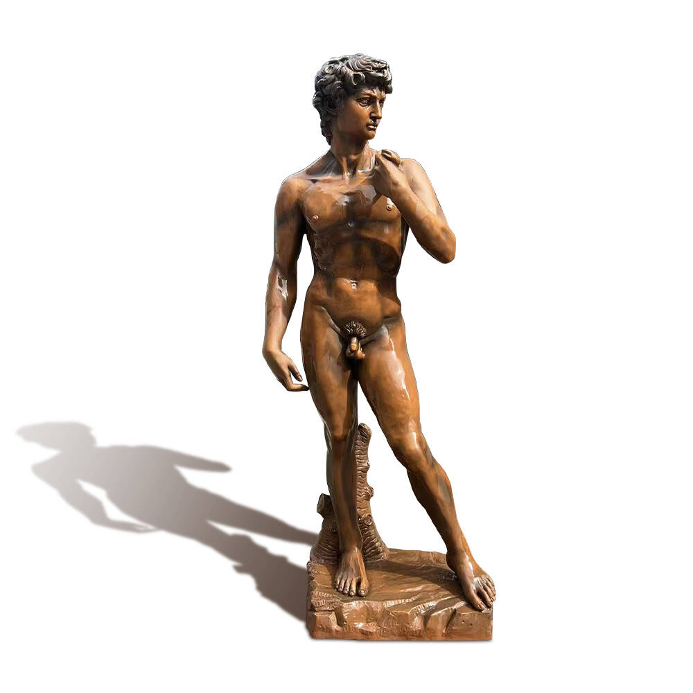 Bronze Michelangelo David statue replica for sale