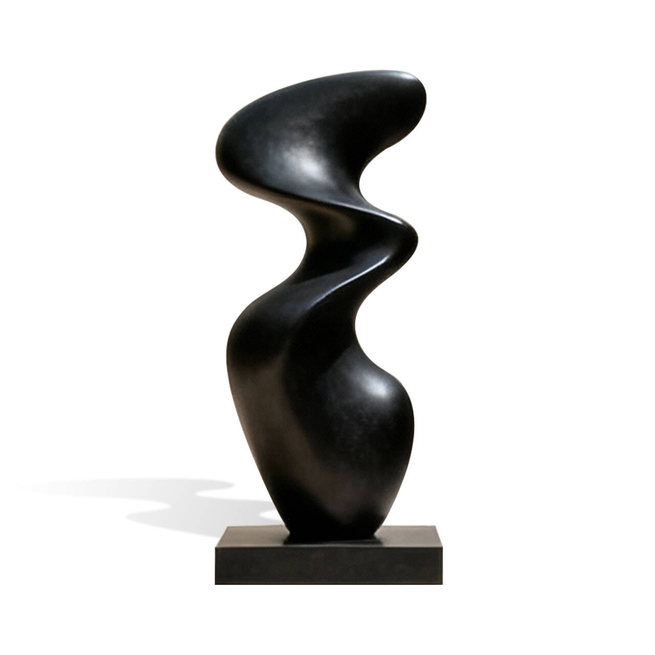 FINEST "Sculpted Curve" Custom Size Abstract Bronze Outdoor Yard Sculpture for Modern Outdoor Spaces for Sale FB-182