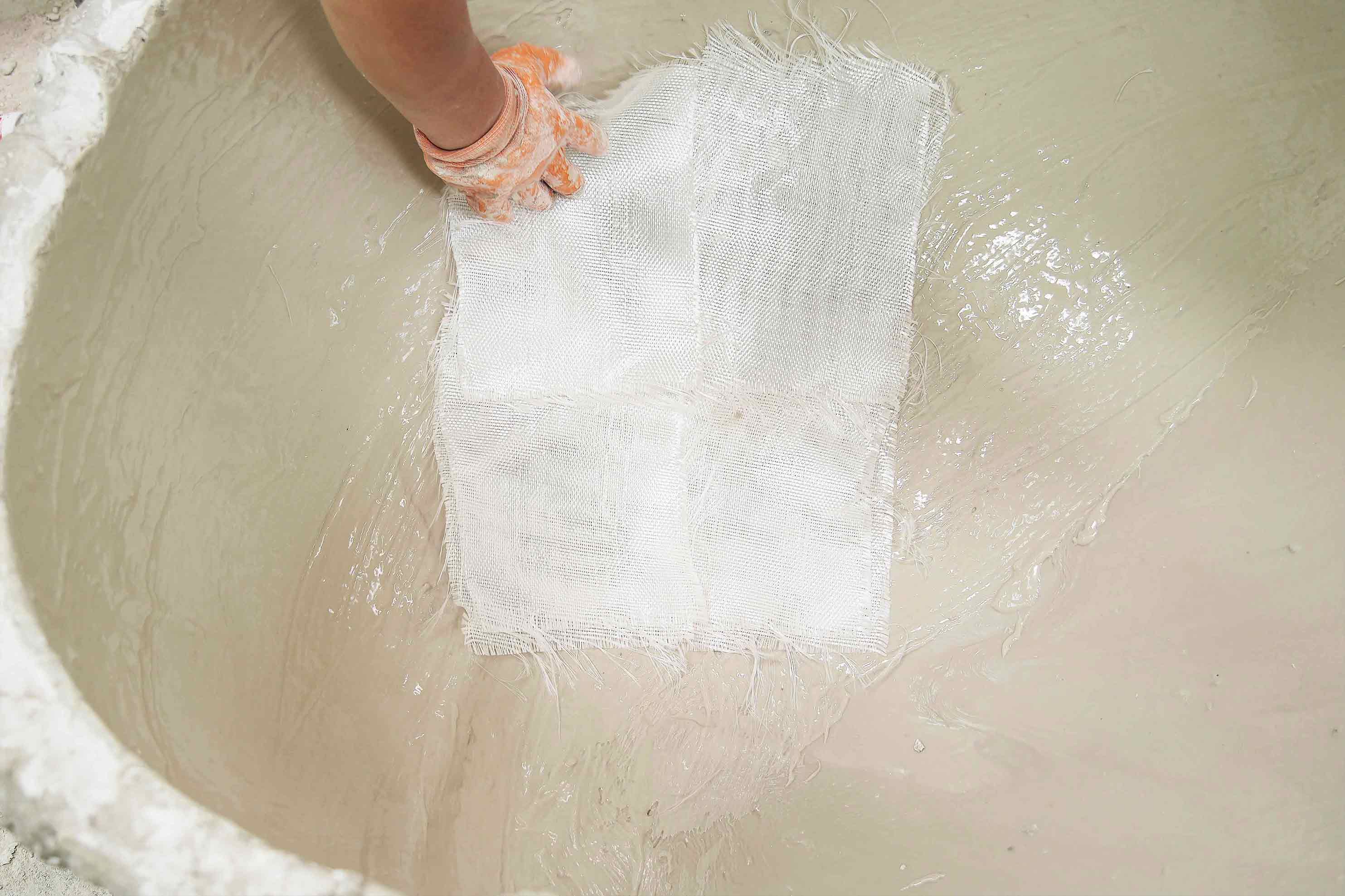 Fiberglass Layering for fiberglass sculpture