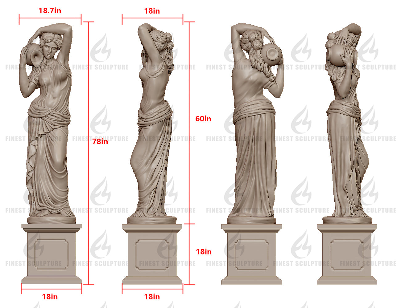 Custom Link for Greg of Custom Marble Sculpture