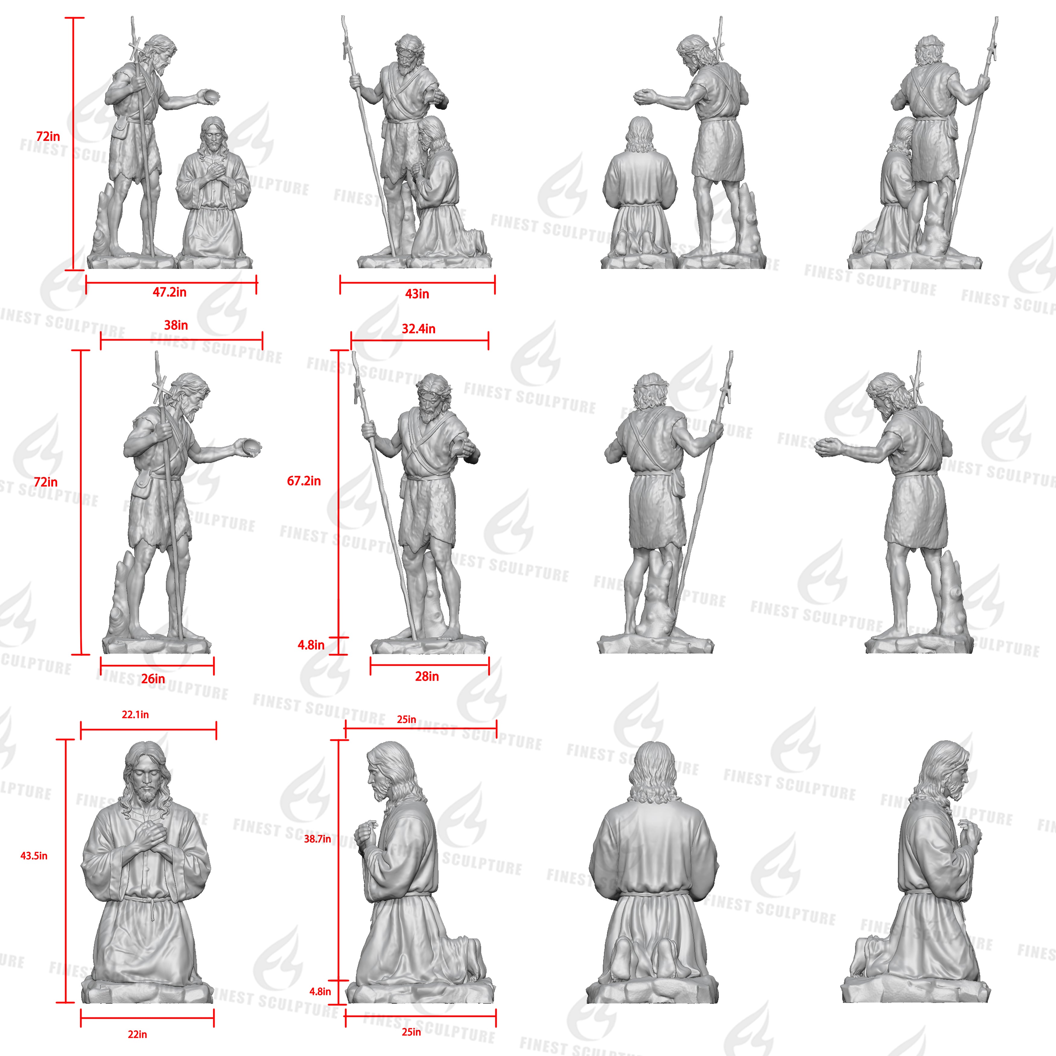 Custom Link for Amanda Lussier of Custom Sculpture- 50% Deposit