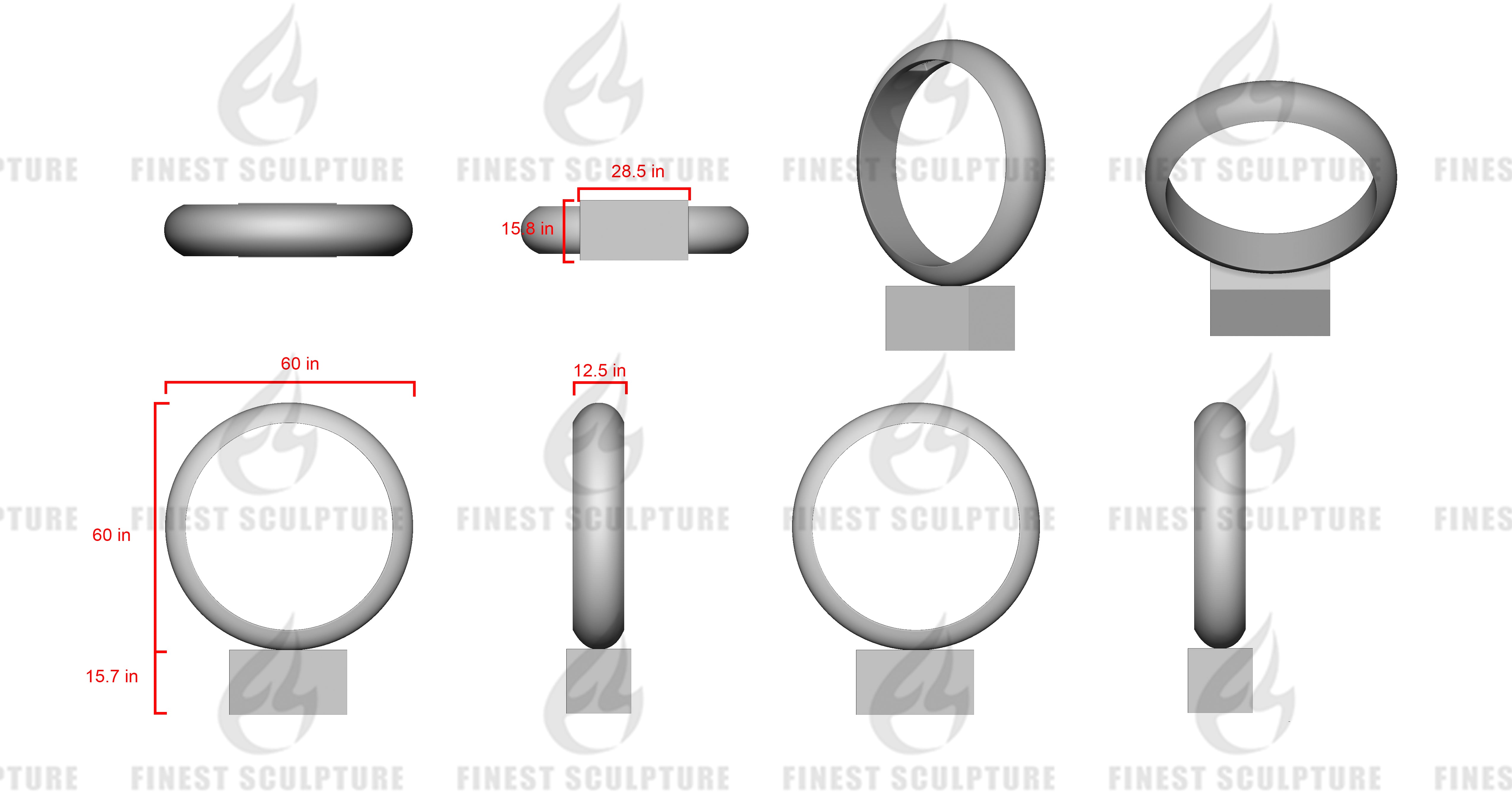 Custom Link for Dinny Hansen of Custom Stainless Steel Sculpture