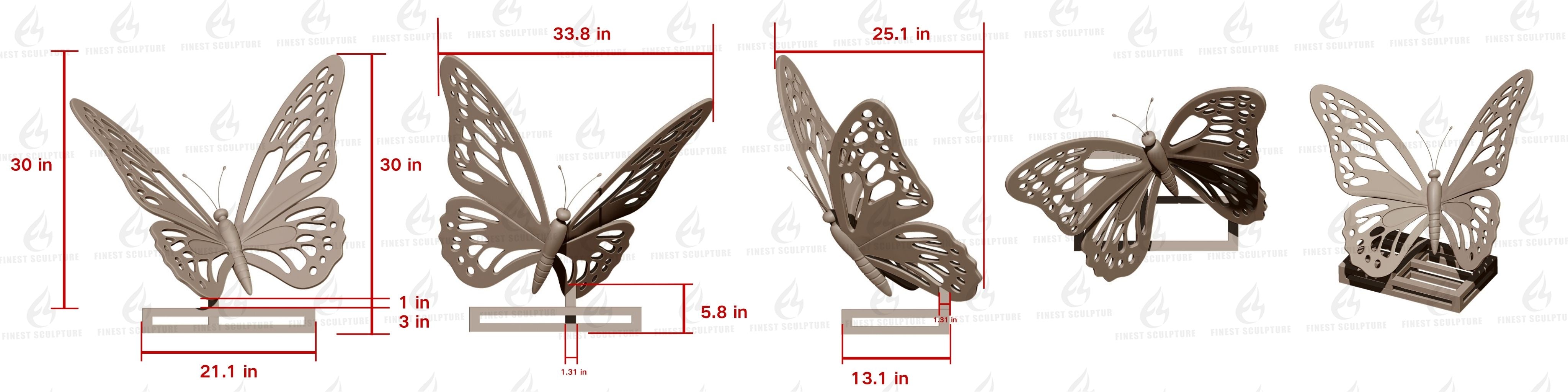 Custom Link for Bill Hayes of Custom Stainless Steel Sculpture