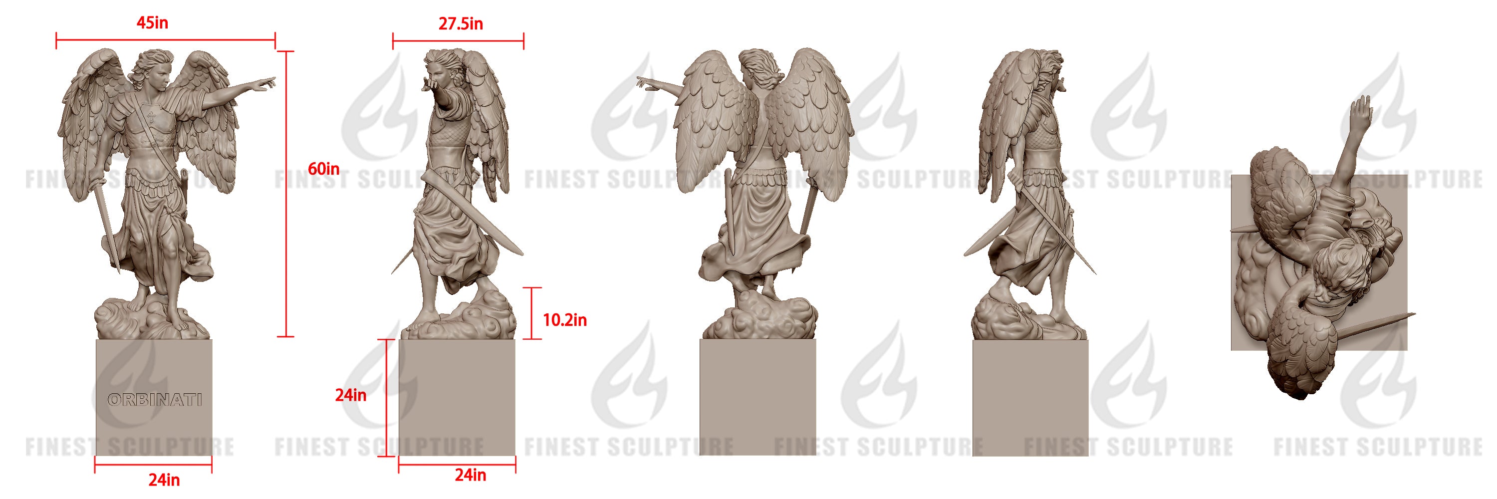 Custom Link for Barry Orbinati of Bronze Sculpture