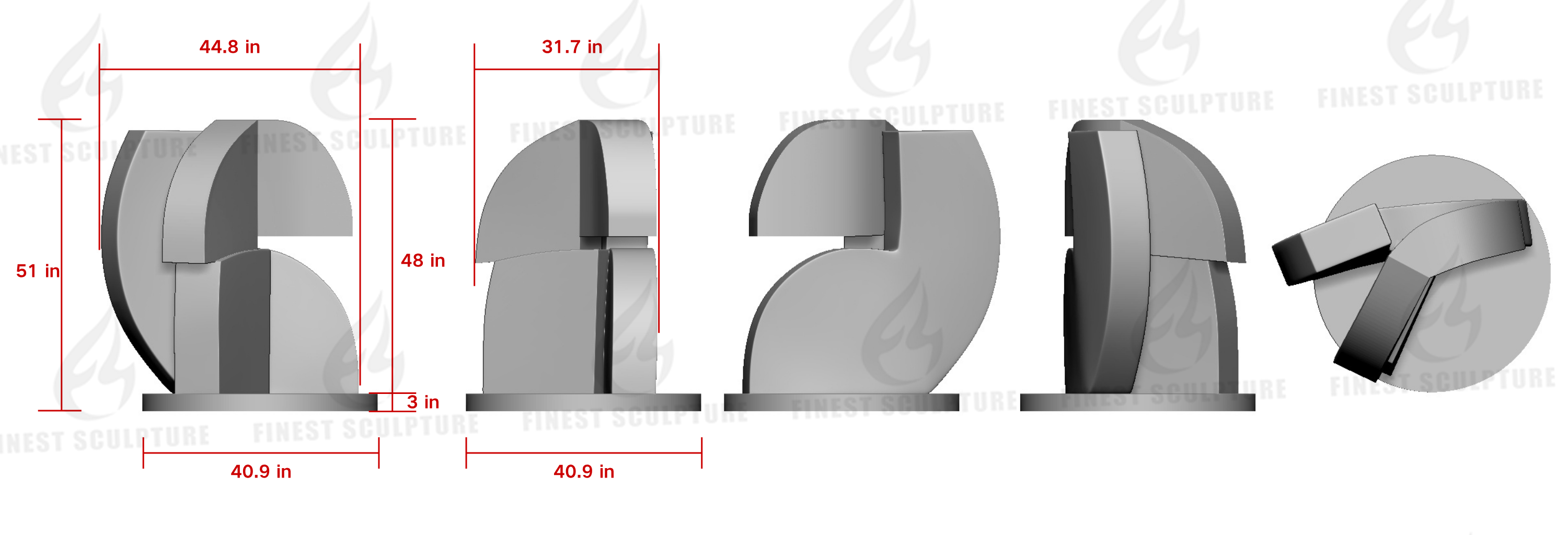 Custom Link for Jeremy Brantingham of Custom Stainless Steel Sculpture