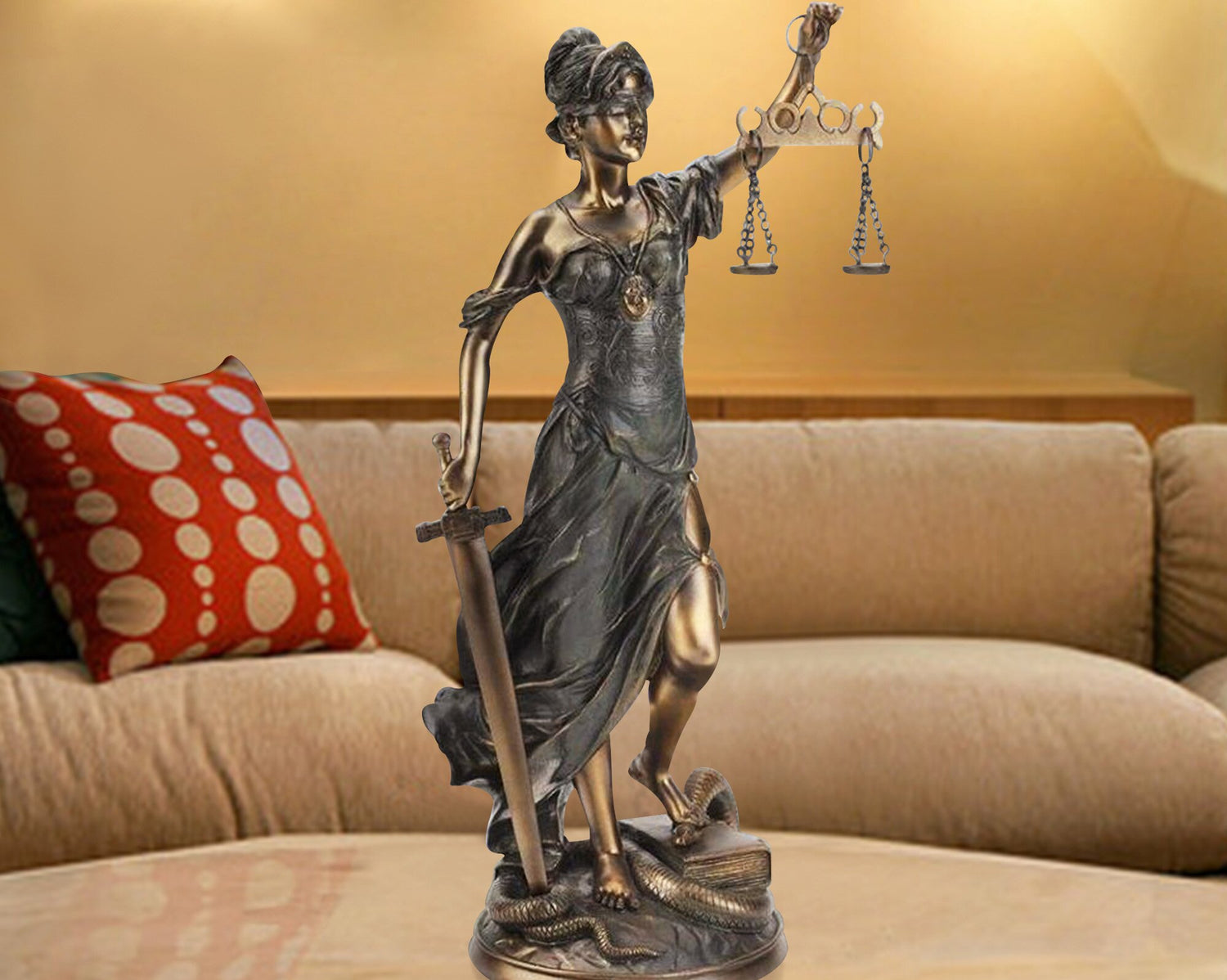 Bronze Castings Lady Justice Bronze Sculpture