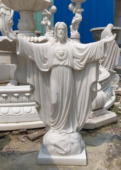 Custom Link for Michelle Copper of Custom Natural White Marble Sculpture