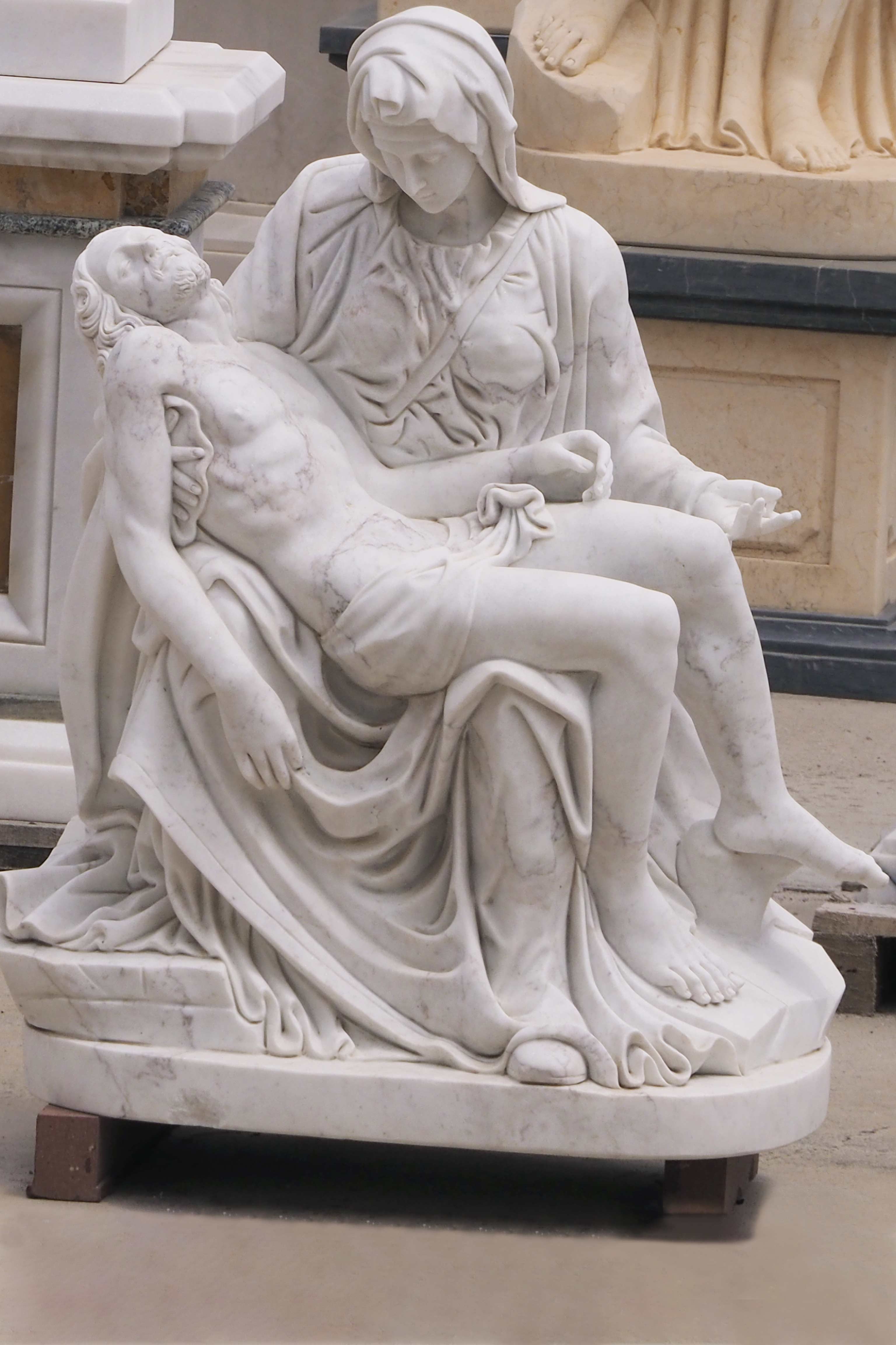 The Pietà Mable Sculpture