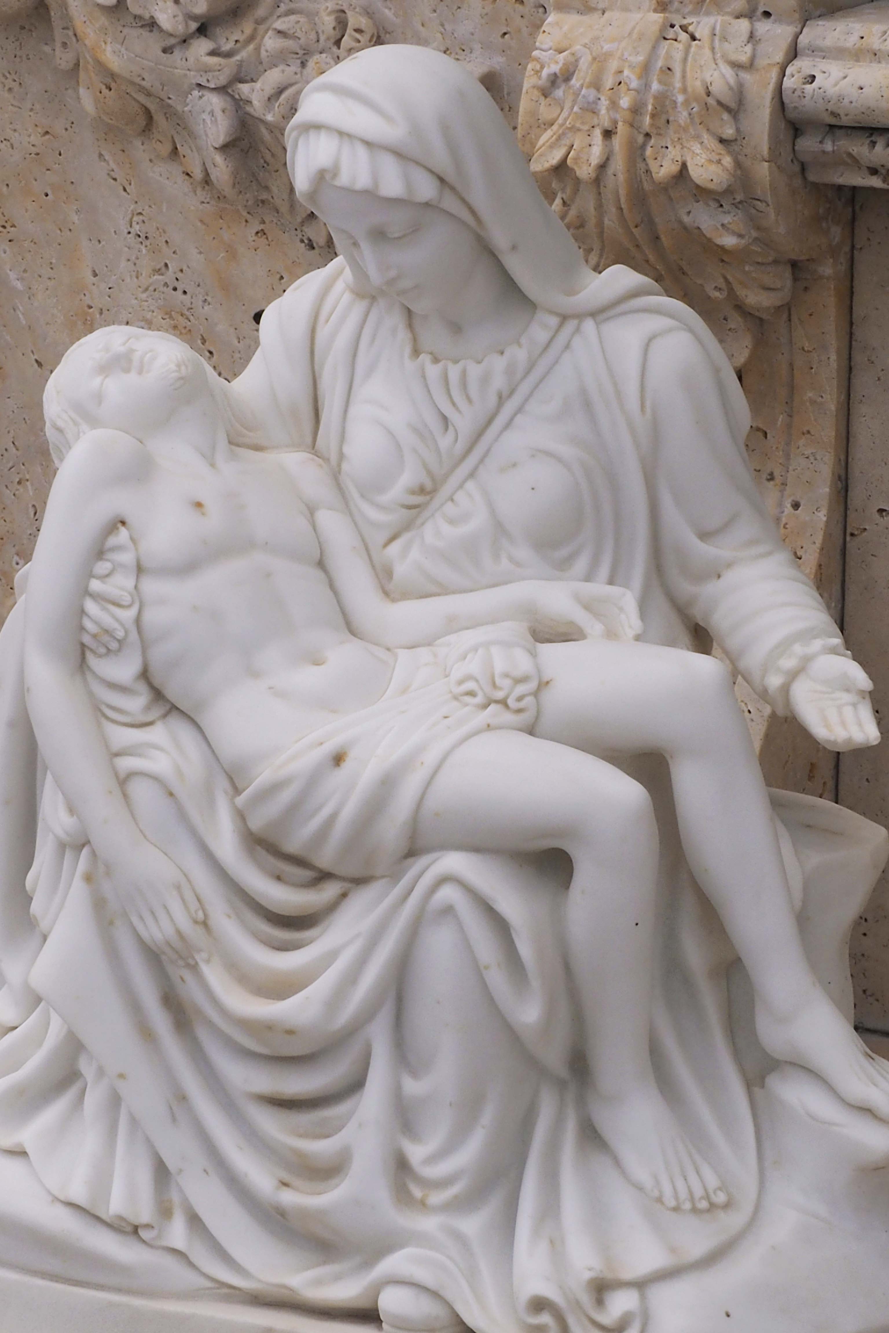 The Pietà Mable Sculpture