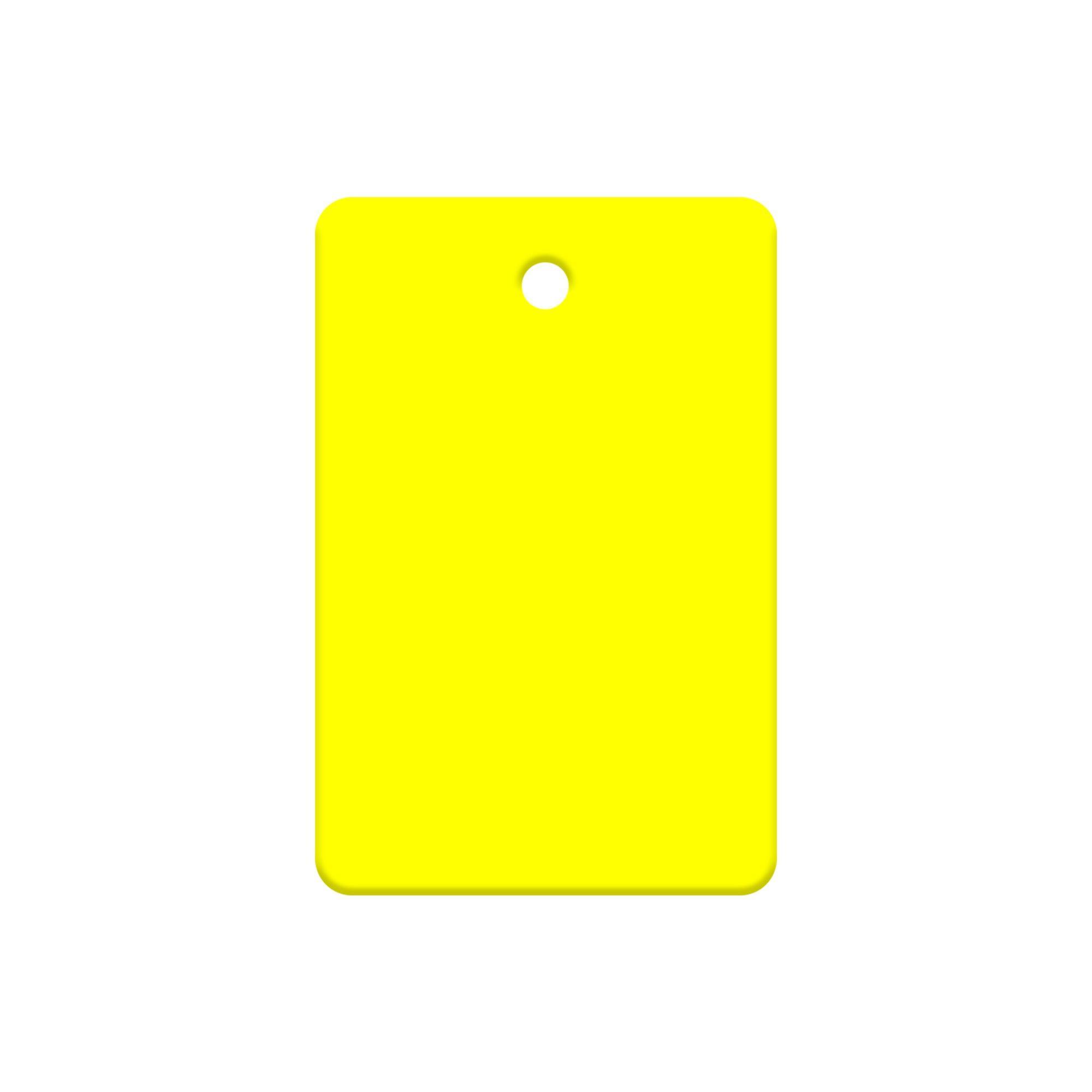 fiberglass color sample painted yellow RAL1026