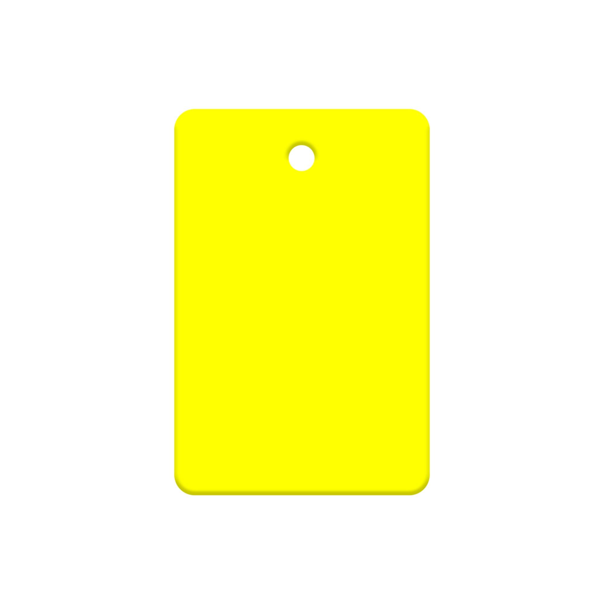 stainless steel color sample painted yellow RAL1026