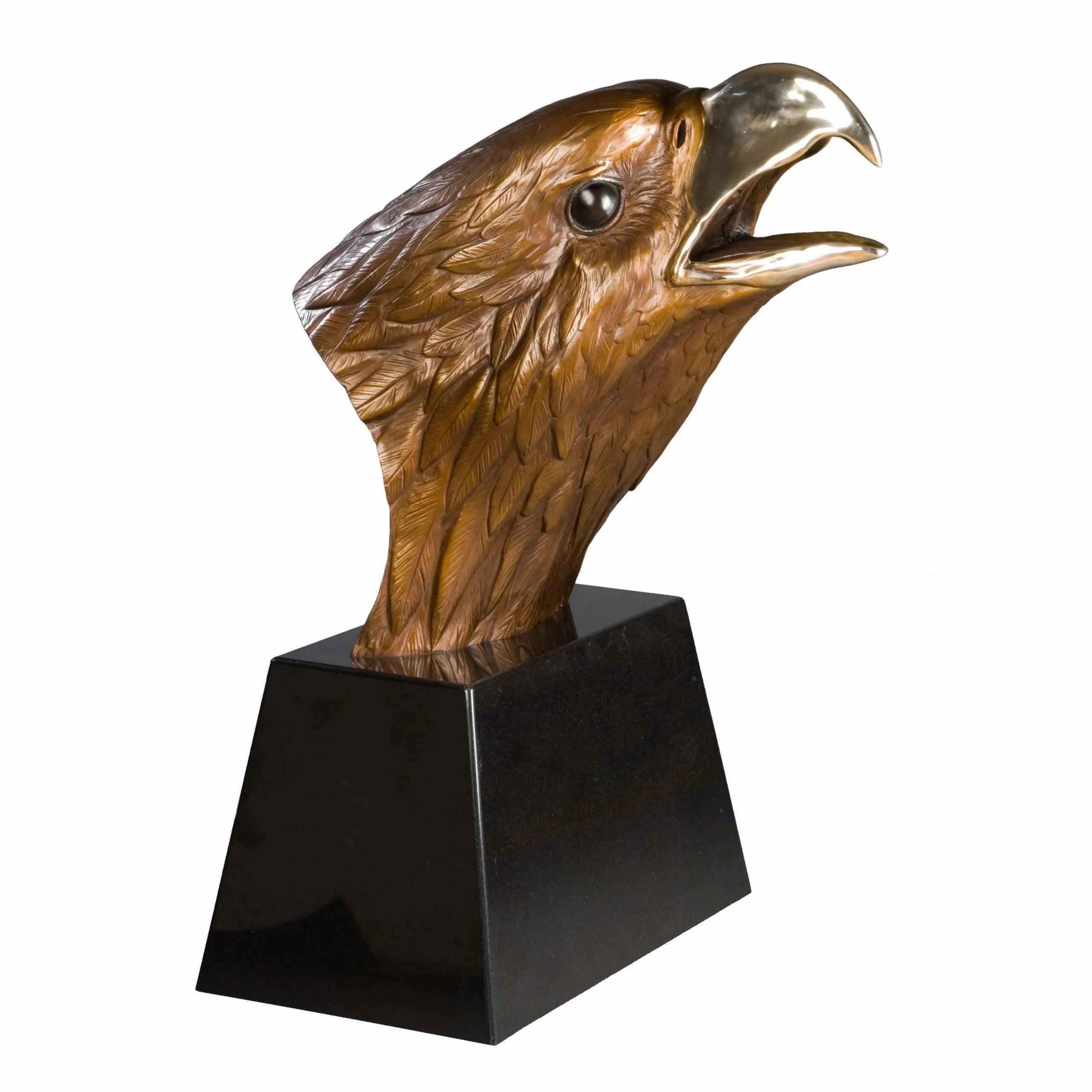 Bronze Bald Eagle Sculpture