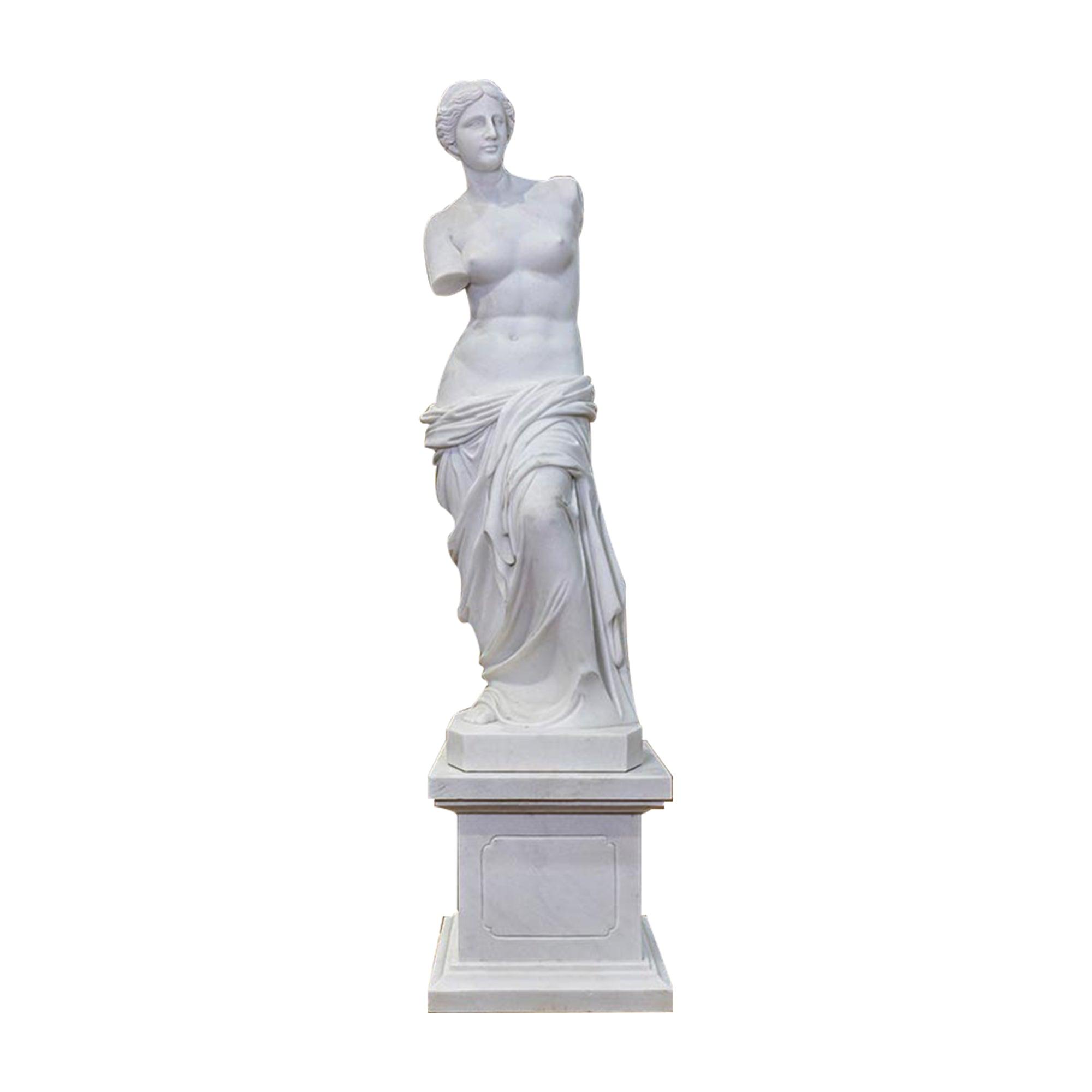 Famous Statues White marble Venus de Milo