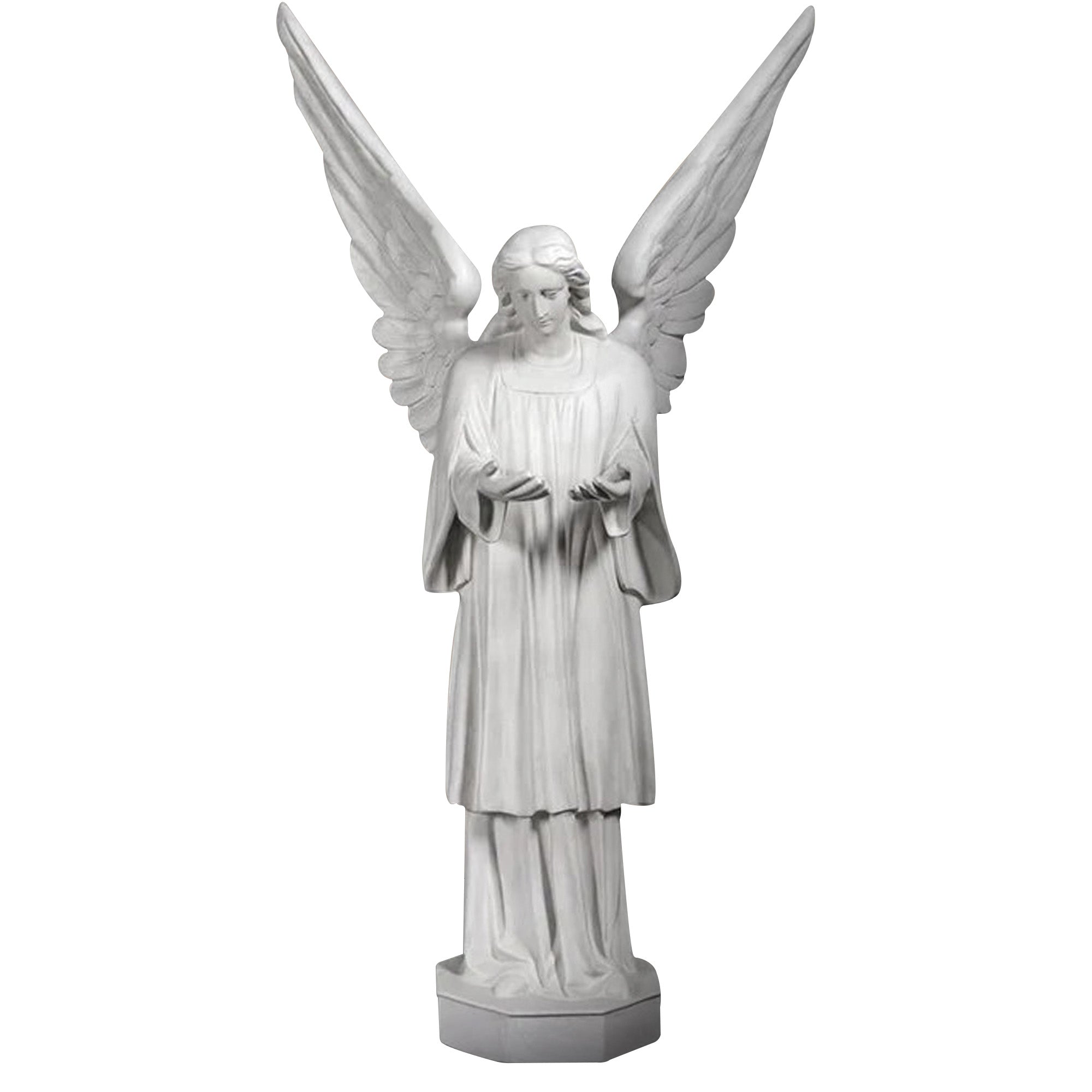 cathedral angel marble sculpture life size