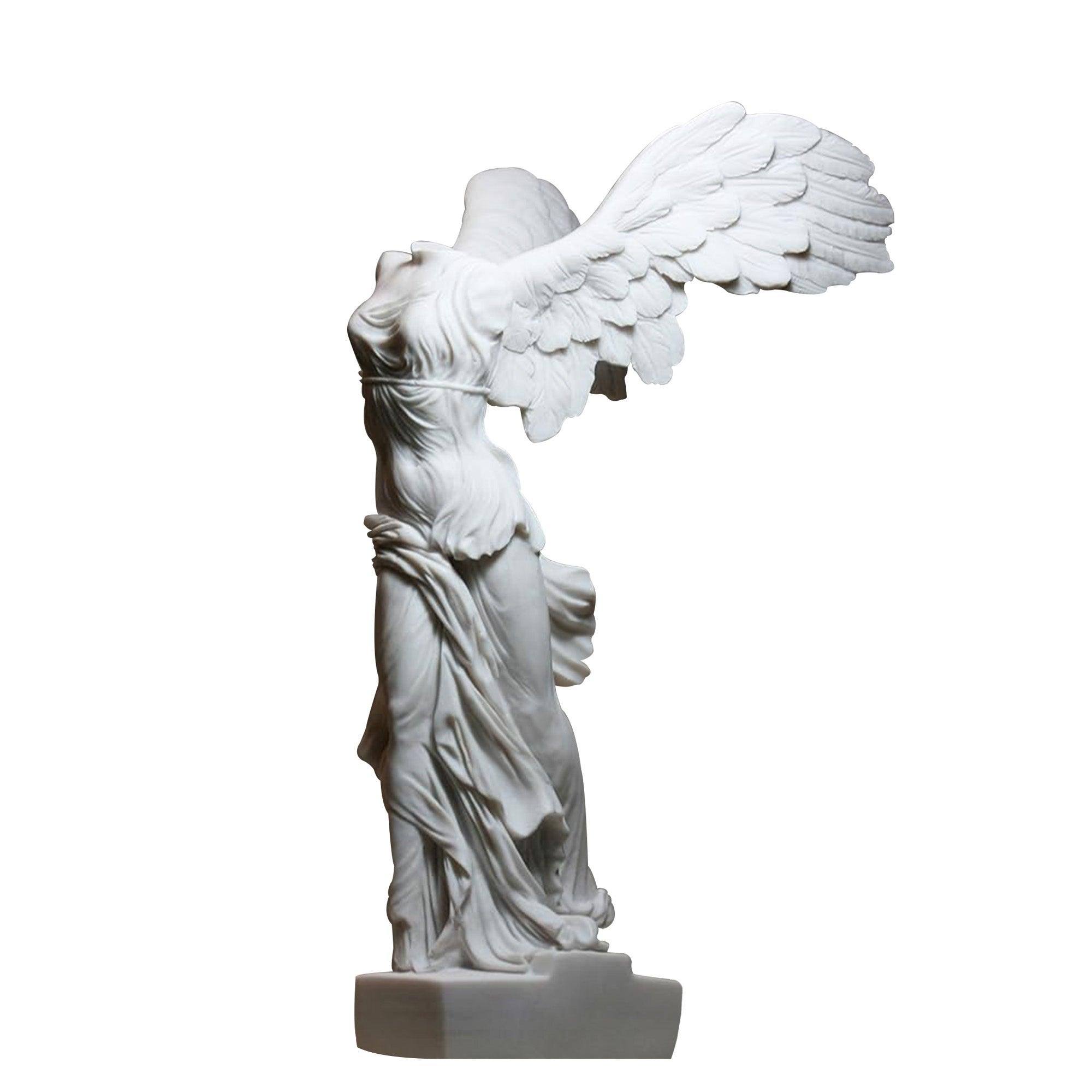 Greek Goddess Marble Statue Replica Winged Victory Statue Nike of Samothrace