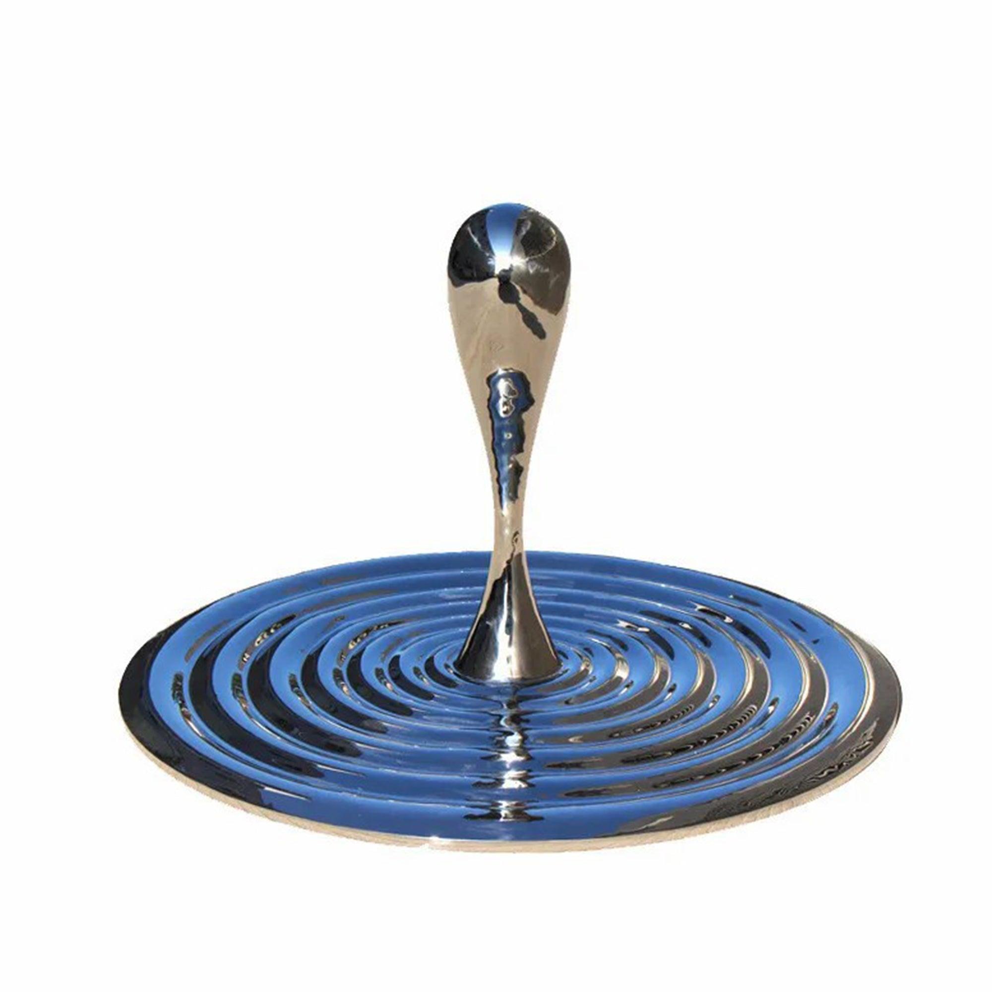 stainless steel water drop and ripple sculptures