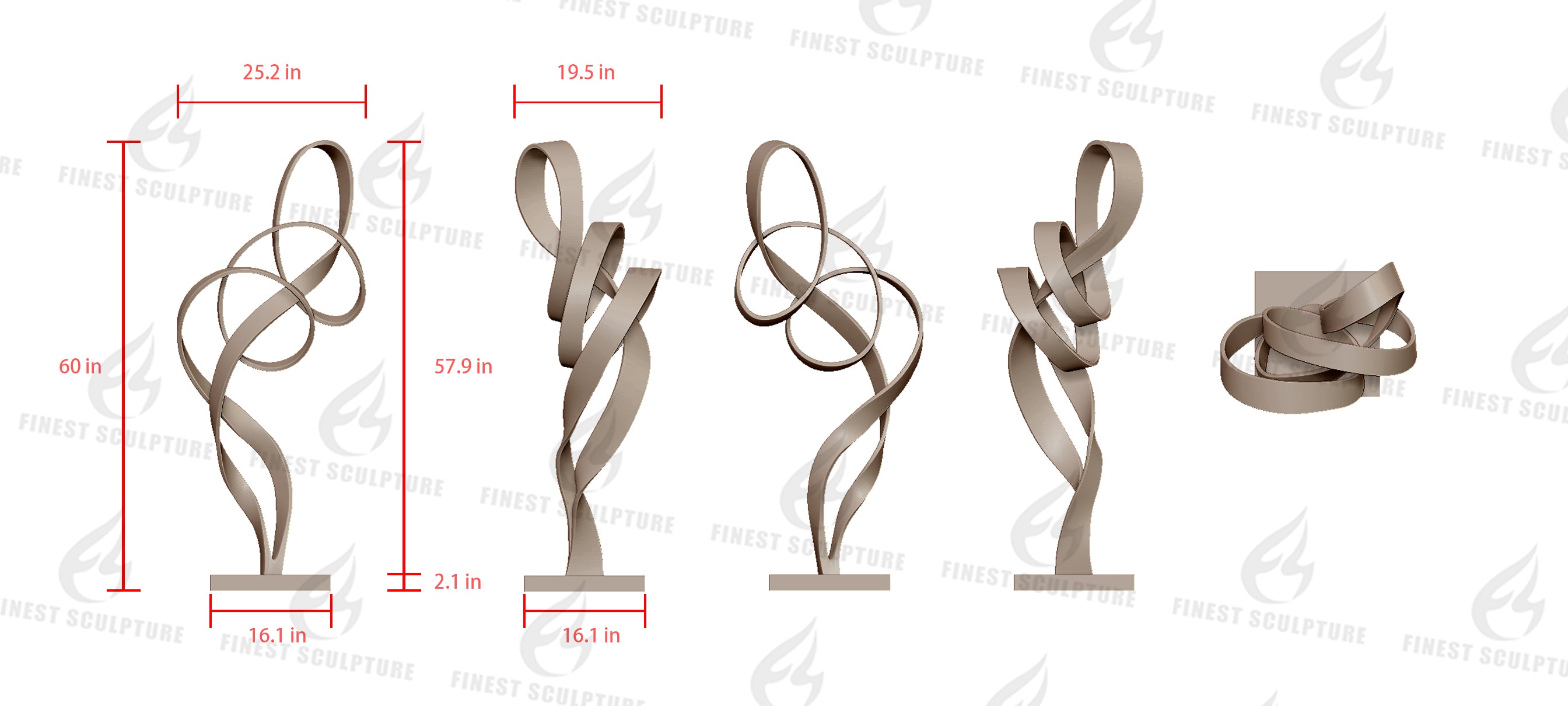 Custom Link for Adam Lane of Custom Stainless Steel Sculpture