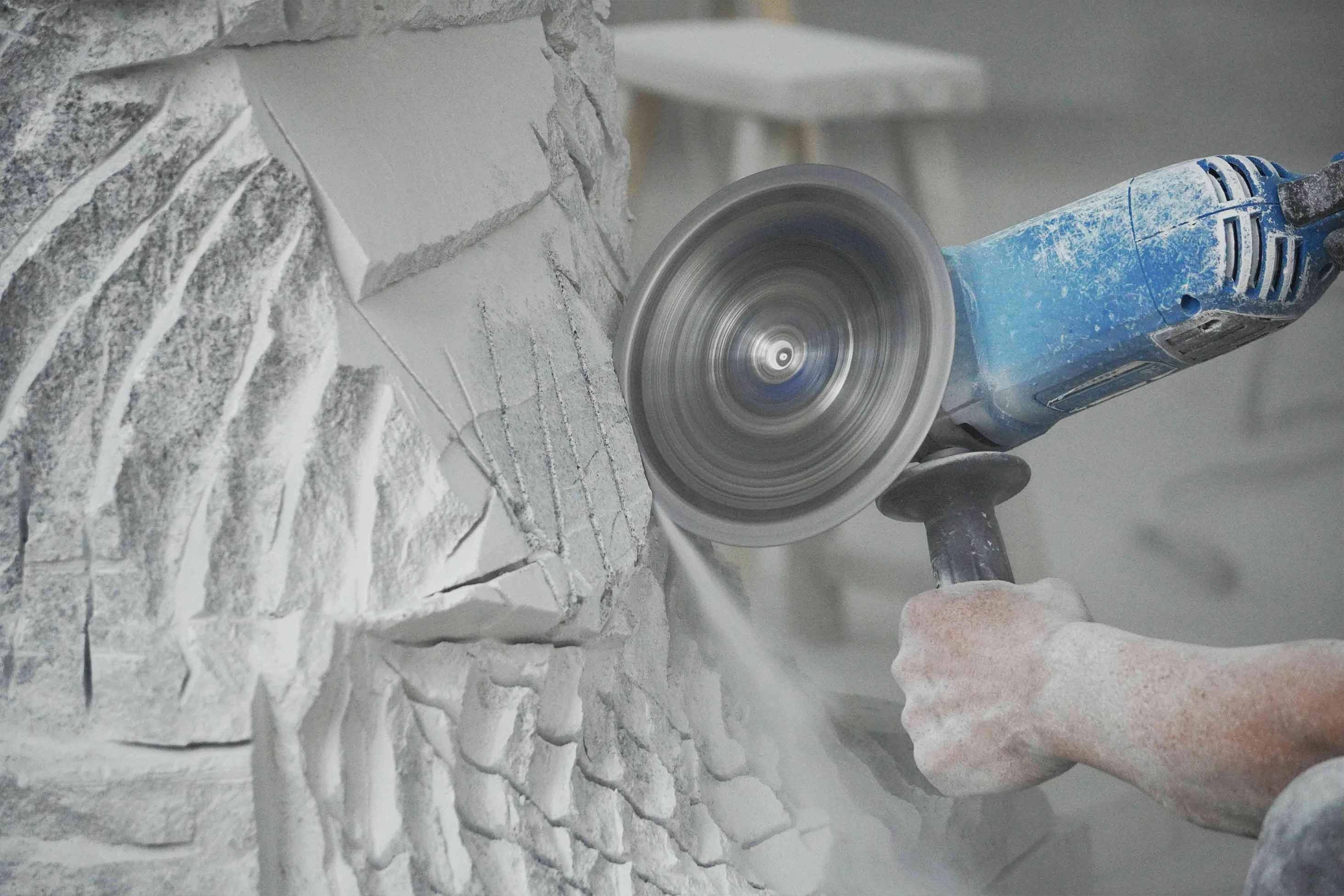 Rough Shaping for marble sculpture