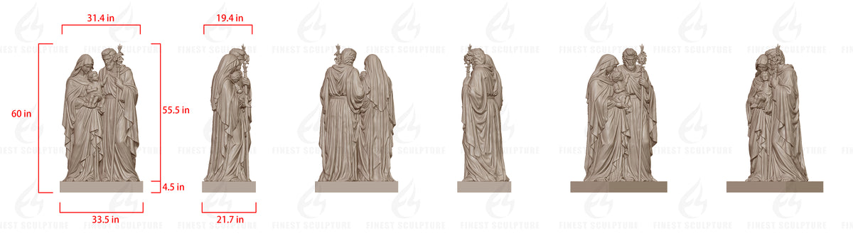Custom Link for Kathy Rawlins of Custom Natural White Marble Sculpture