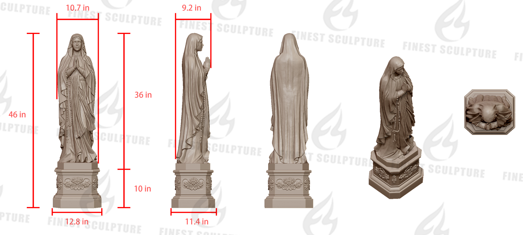 Custom Link for Peter Westerhaus of  Custom Sculpture- Marble Material