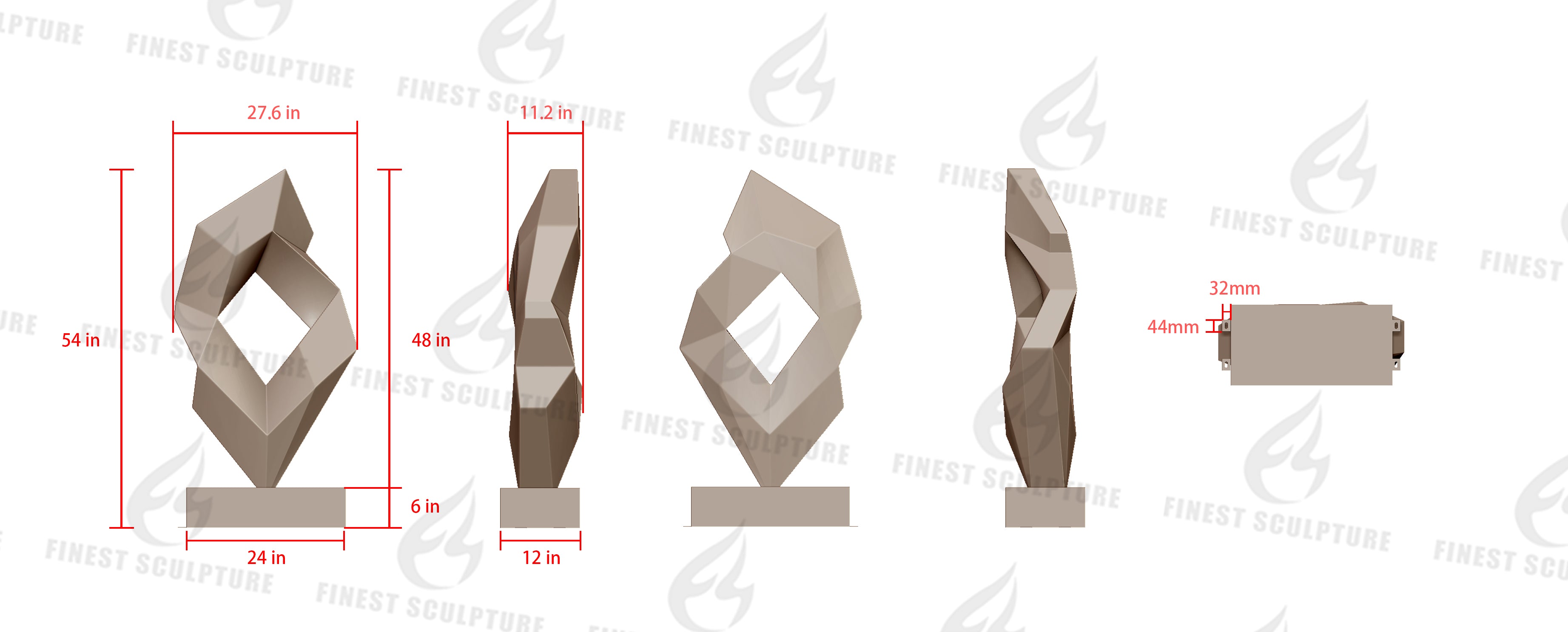 Custom Link for Tara of Custom Bronze Sculpture- Balance