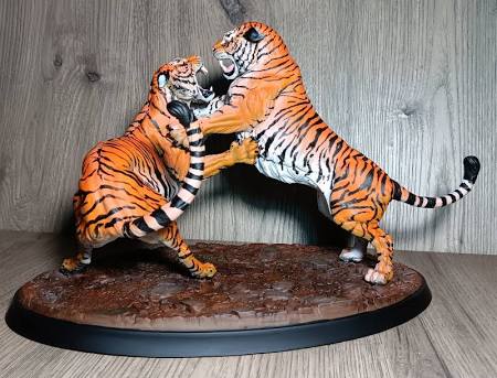 Custom Link for Thomas Resha of Custom Two  Fighting Tigers-50% Deposit